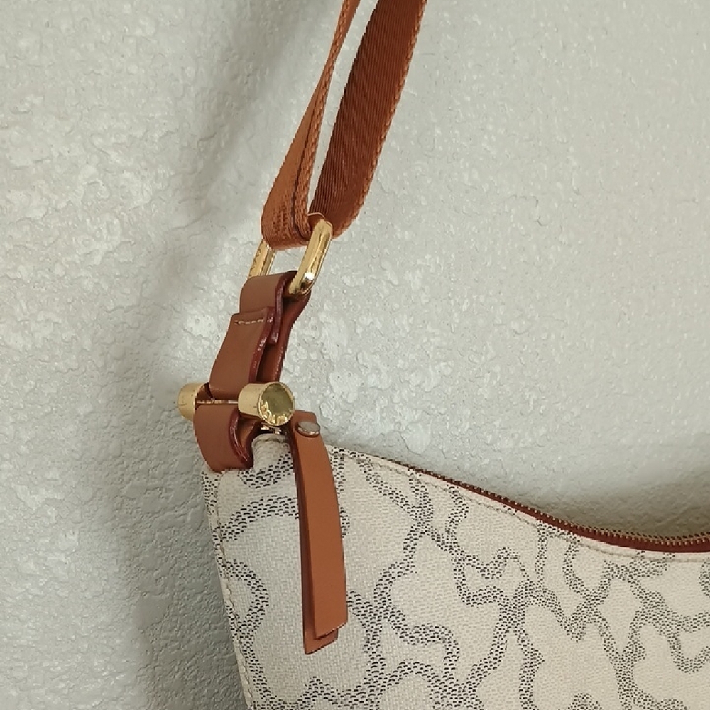 Tous Beige and Brown Shoulder Bag - Picture 7 of 16